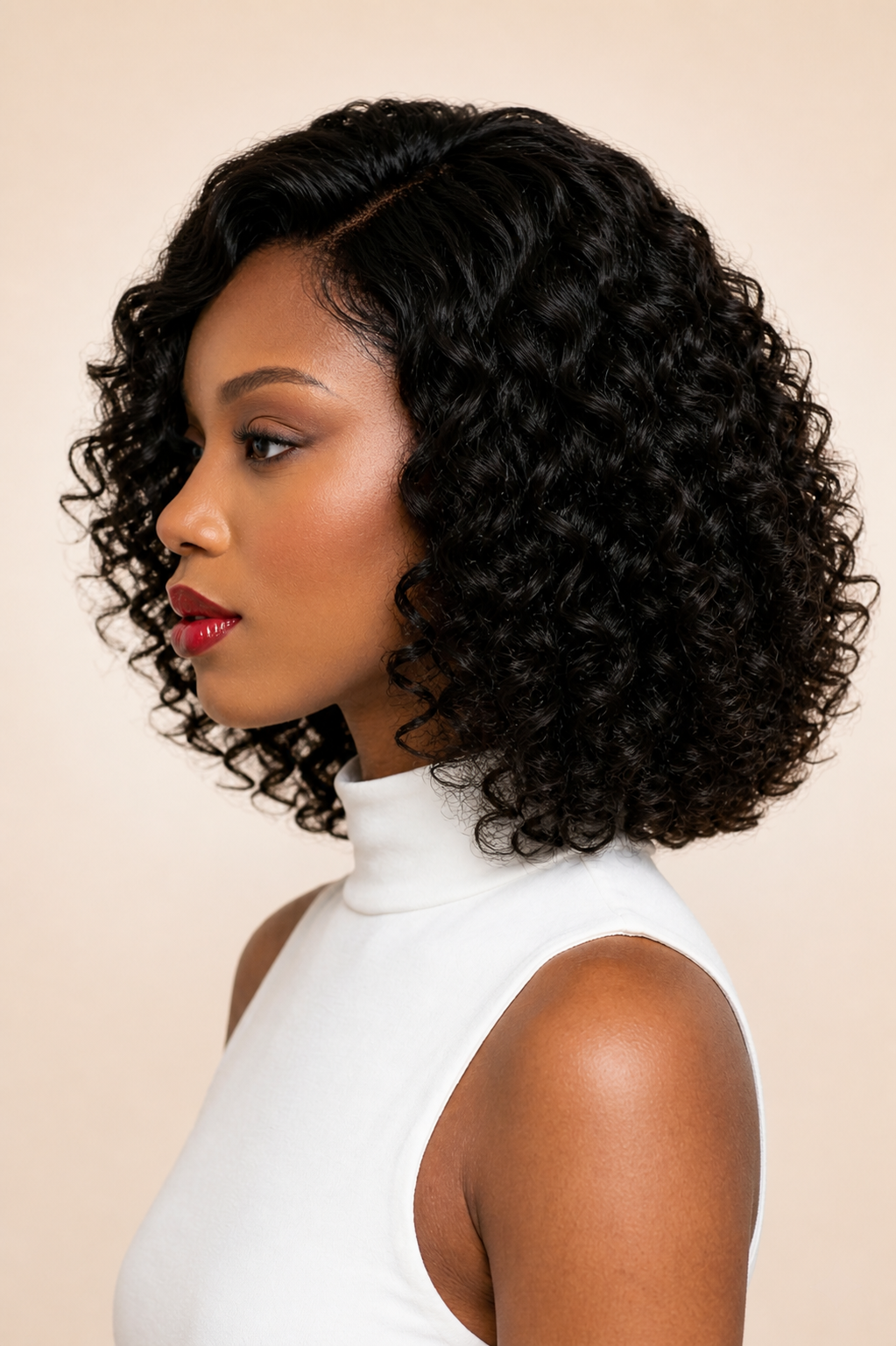 Luxury Curly Bob HD Lace Human Hair Wig