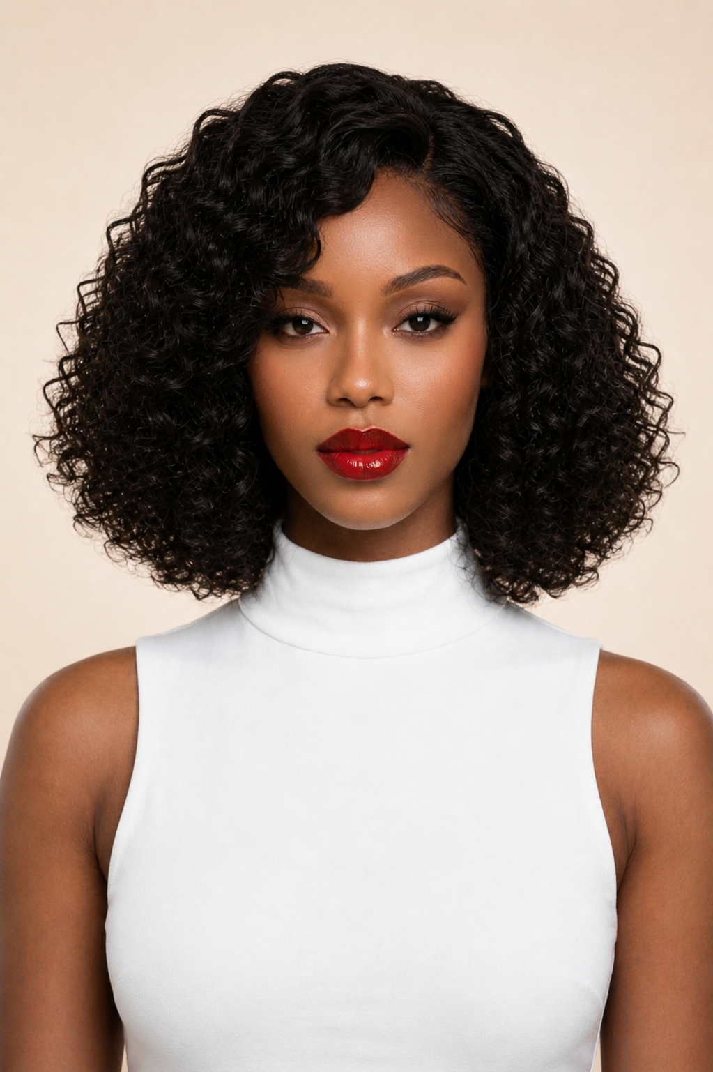 Luxury Curly Bob HD Lace Human Hair Wig