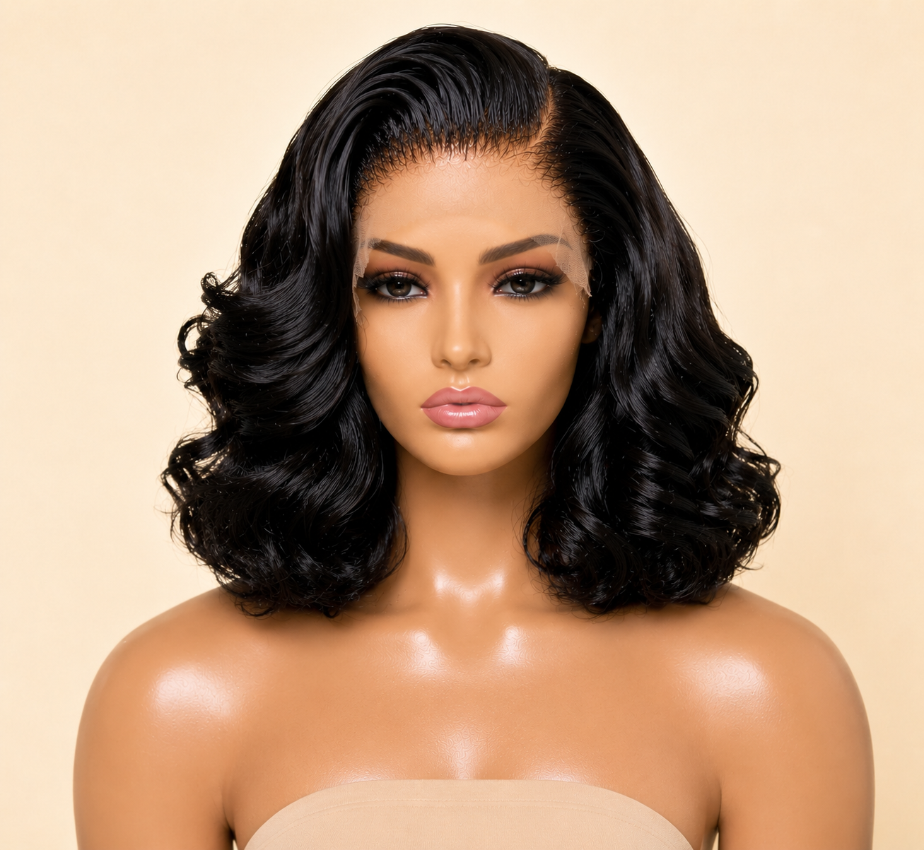 Luxury Bob Body Wave HD Lace Human Hair Wig