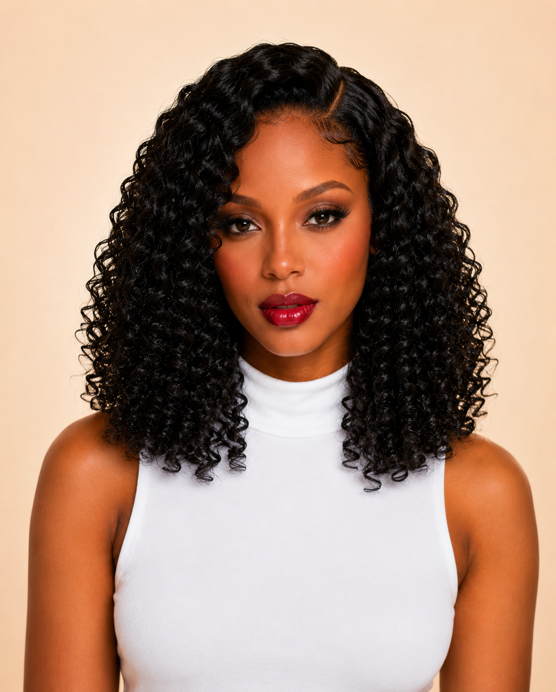 Luxury Deep Wave HD Lace Human Hair Wig
