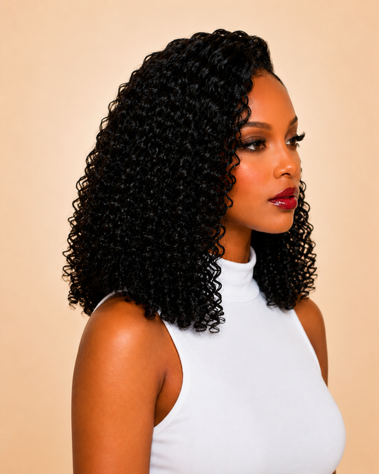 Luxury Deep Wave HD Lace Human Hair Wig