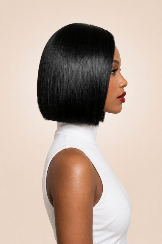 Luxury Straight Bob HD Lace Human Hair Wig