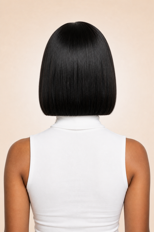 Luxury Straight Bob HD Lace Human Hair Wig